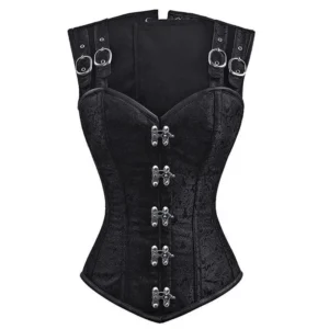 Brocade Vixen Corset - ROCK CLOTHING
