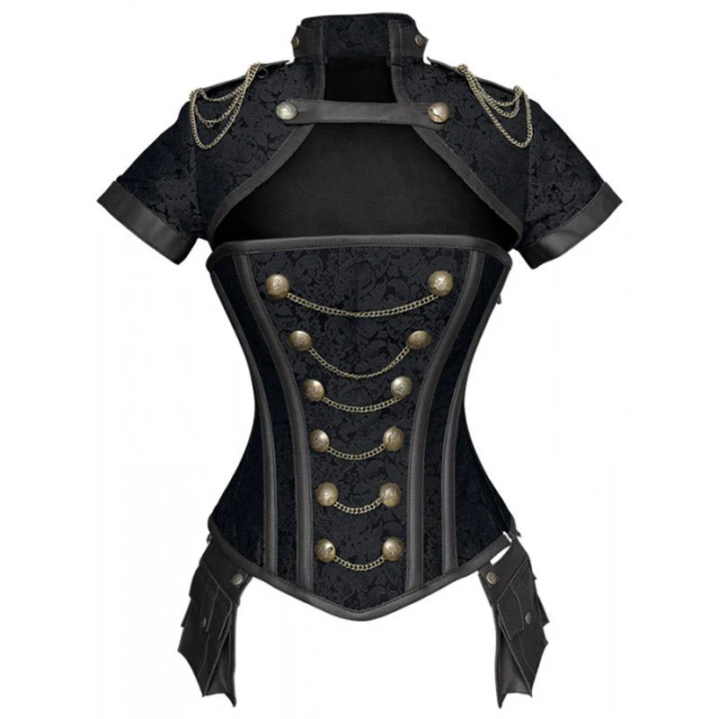Gothic Steampunk Corset - ROCK CLOTHING