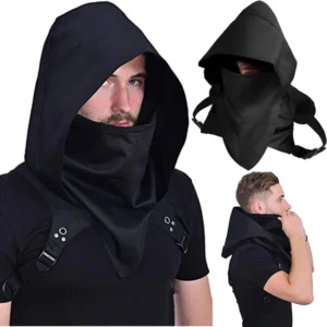Men's Medieval Vintage Hat Black