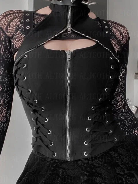 Women's Gothic Corset - ROCK CLOTHING